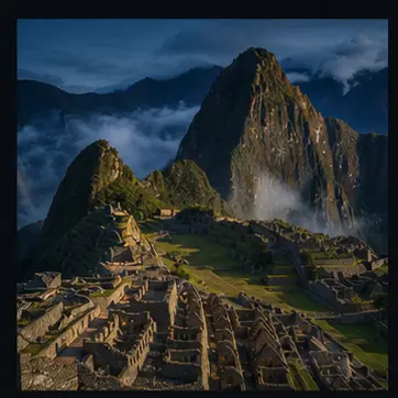 Representative view of Machu Picchu